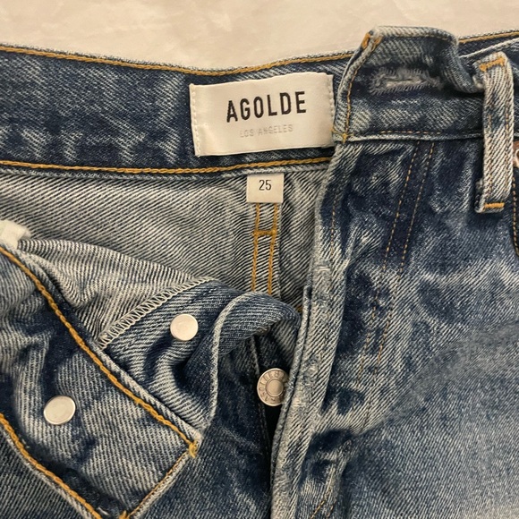 Agolde Parker Jean Shorts - size 25 - Picture 3 of 3
